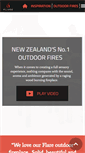 Mobile Screenshot of outdoorfire.co.nz